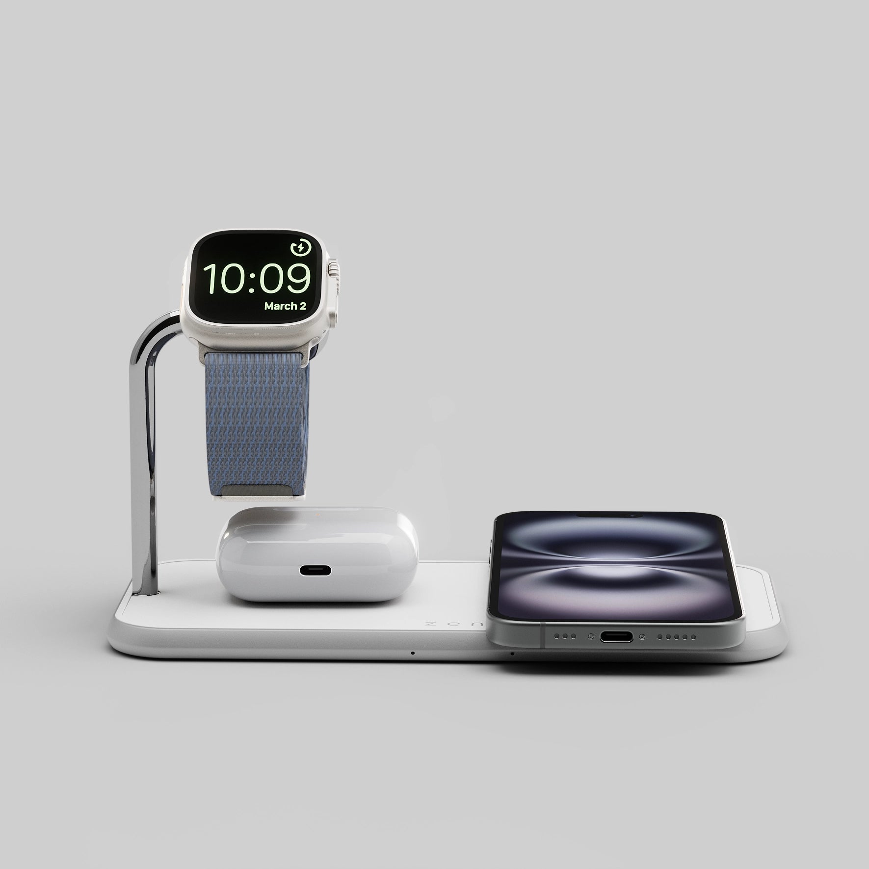 Dual+Watch Aluminium Wireless Charger - Image 7
