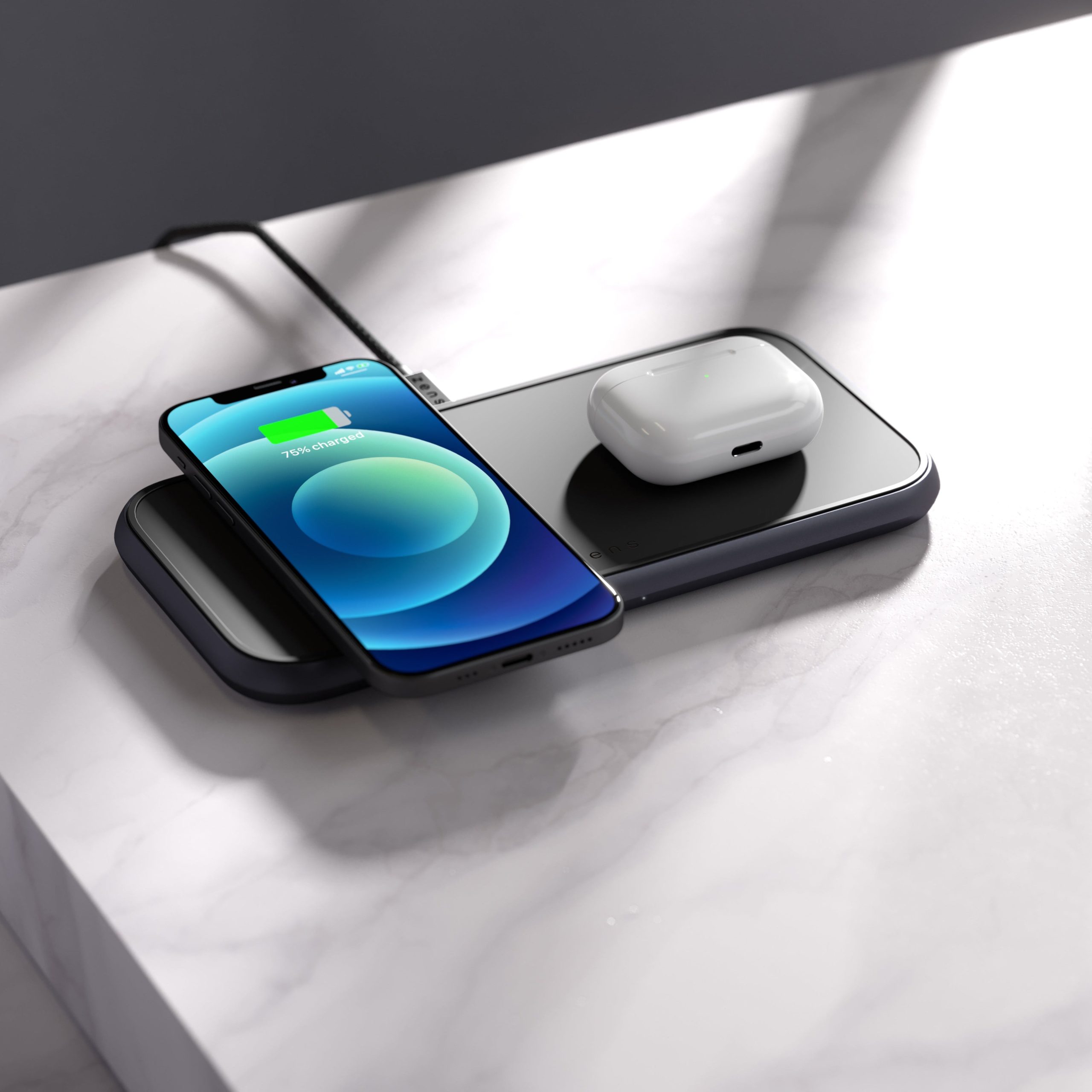 Dual Aluminium Wireless Charger - Image 8